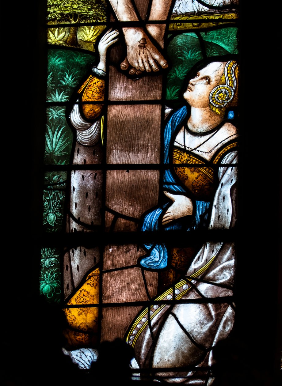 圣玛丽大教堂，奥赫，热尔省，2018 年（彩色玻璃窗） 作者 Arnaud de Moles