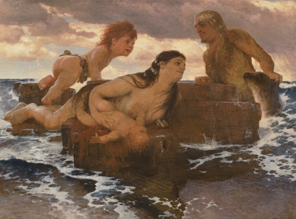 海田园，1887年 作者 阿诺德·伯克林