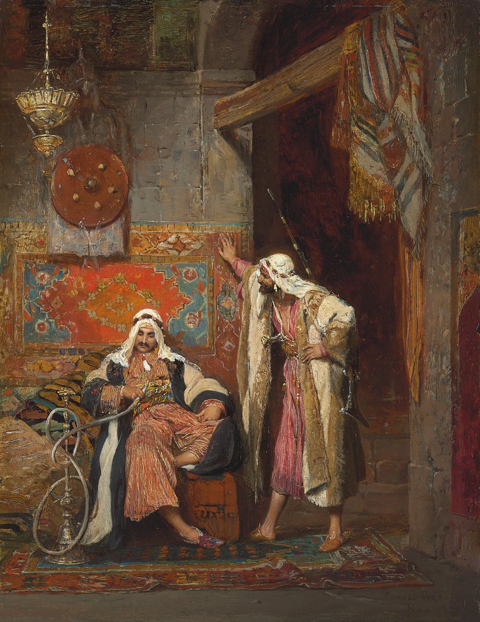 闲聊，1872年 作者 阿诺德·科罗迪