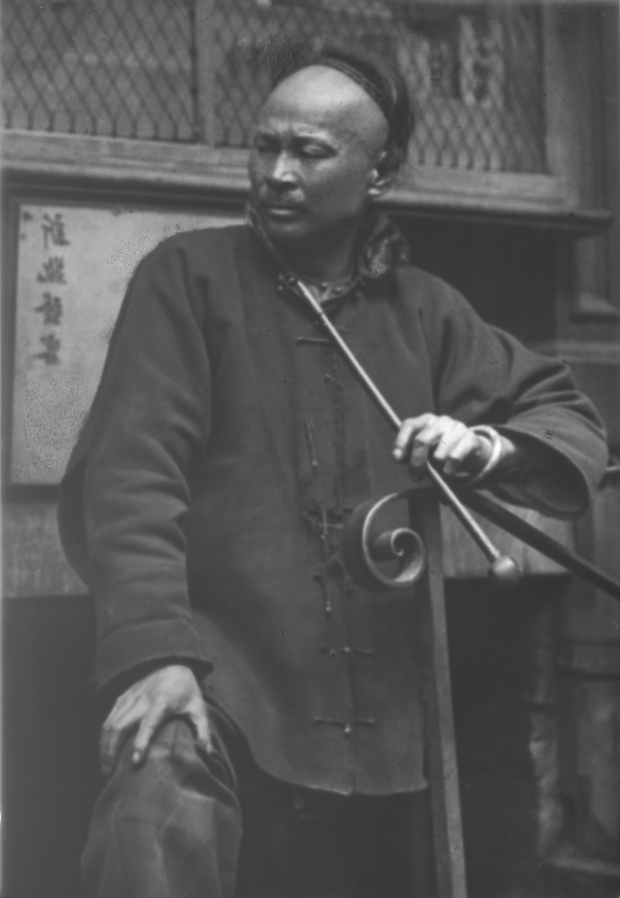 旧金山中国城的鞋匠 作者 阿诺德·根特（Arnold Genthe）