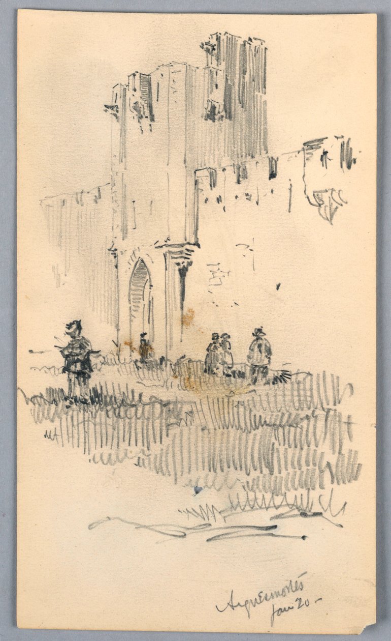 在Aigues-Mortes 作者 阿诺德威廉布伦纳