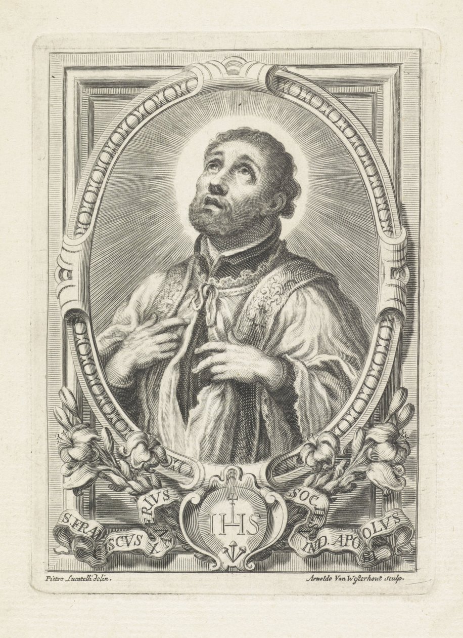 S. Franciscus Xaverius 作者 阿诺德·范·韦斯特豪特