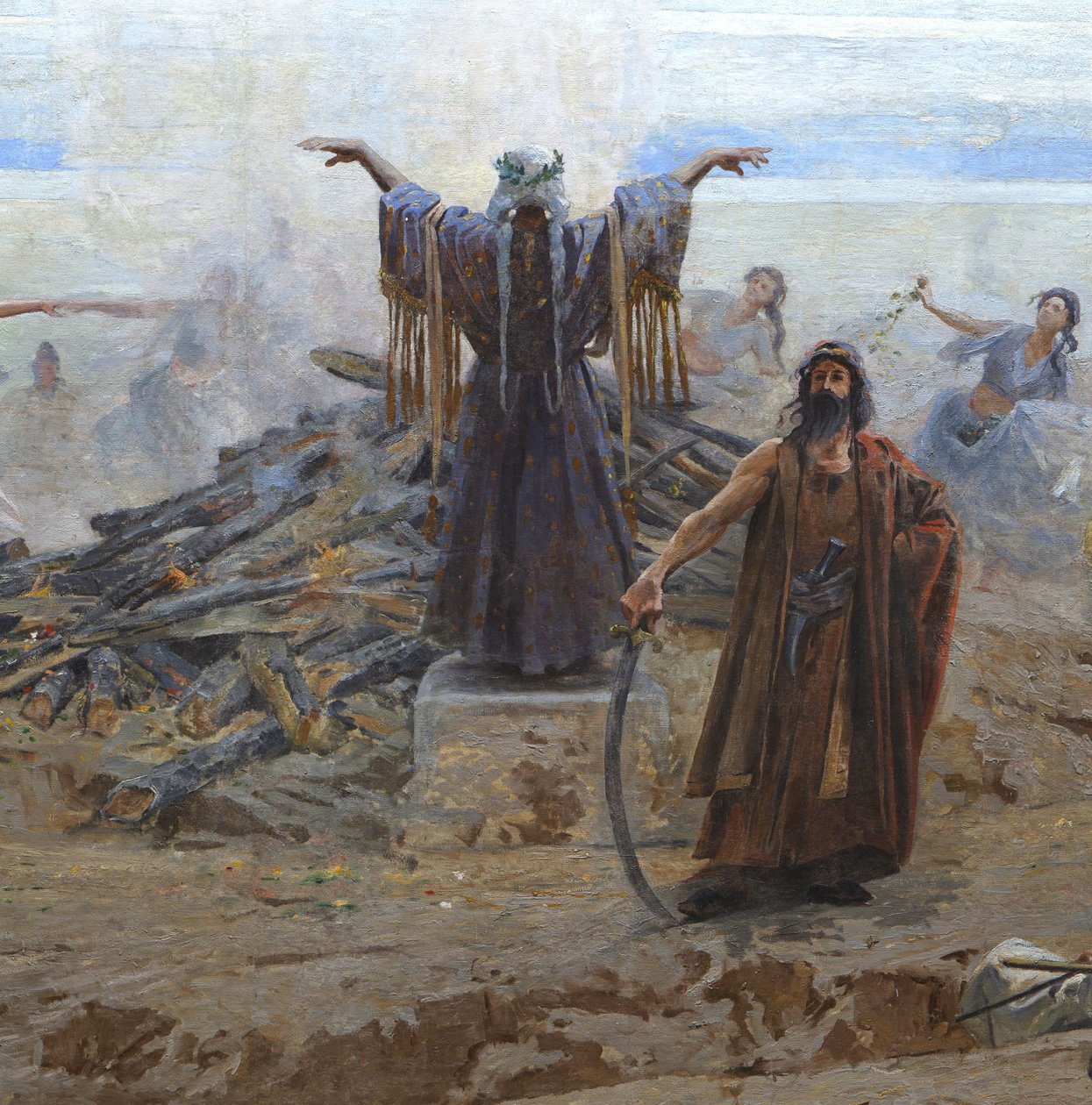 匈牙利人的到来（Feszty圈） 作者 Arpad Feszty