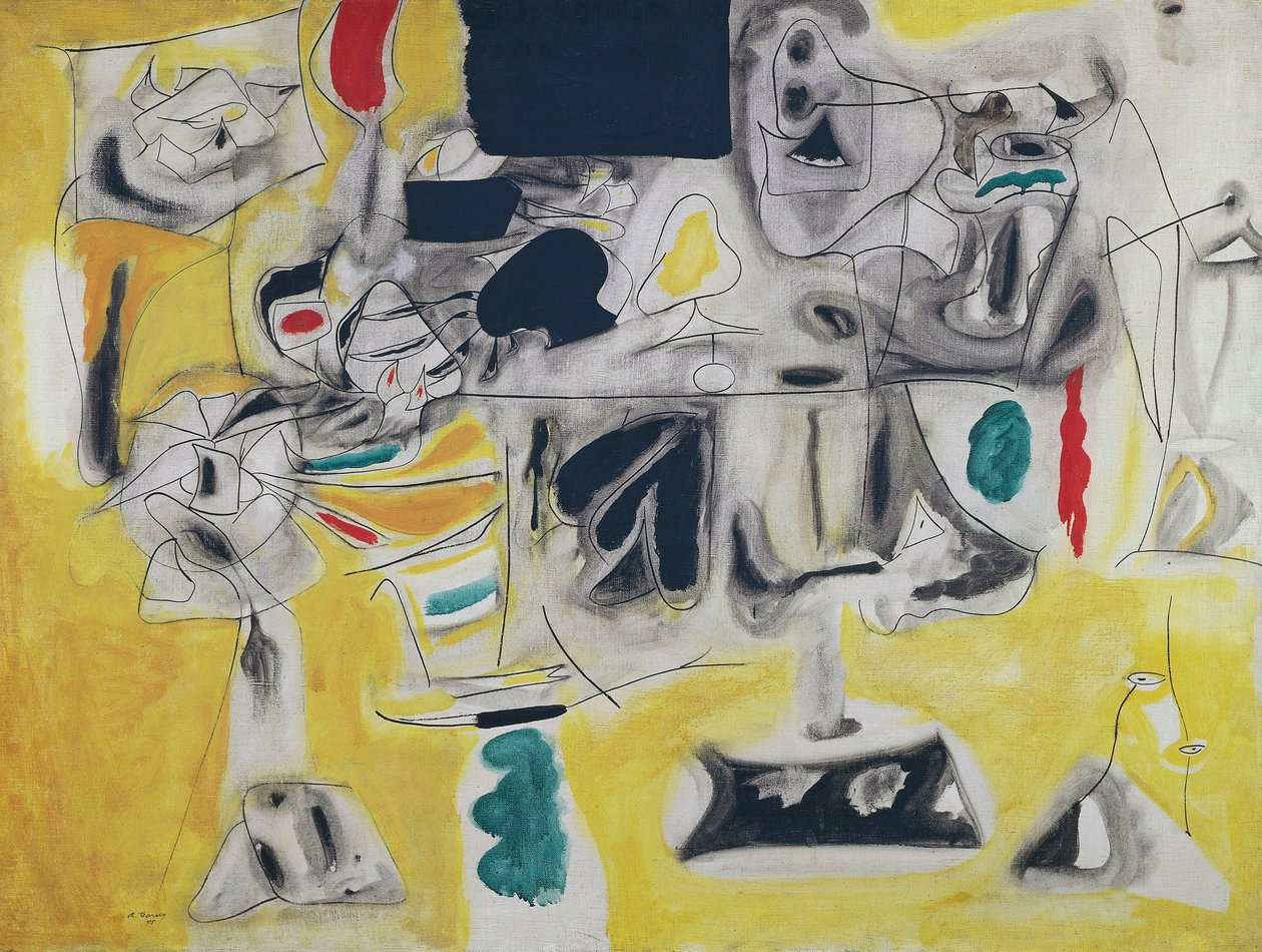 景观桌 作者 Arshile高尔基