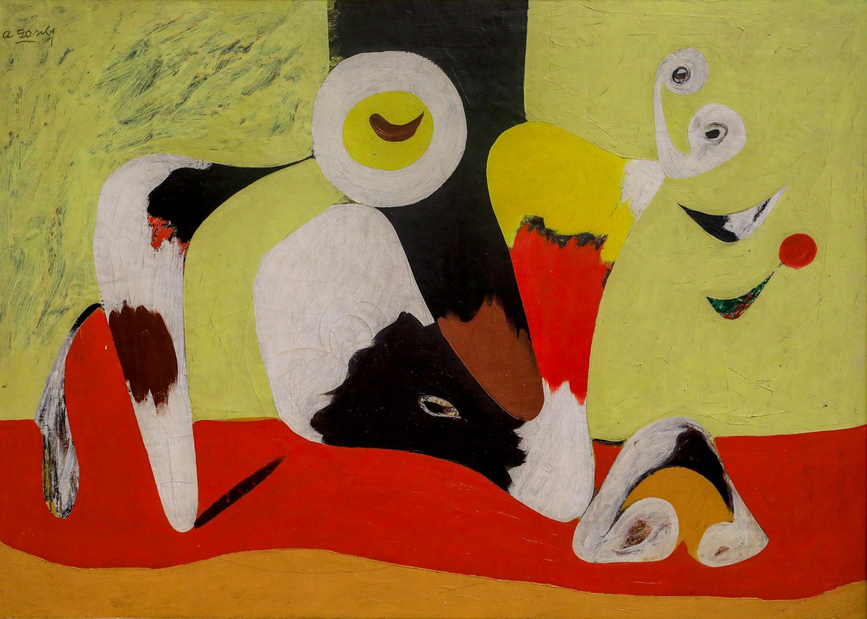莫哈韦。 1941-1942（布面油画） 作者 Arshile高尔基