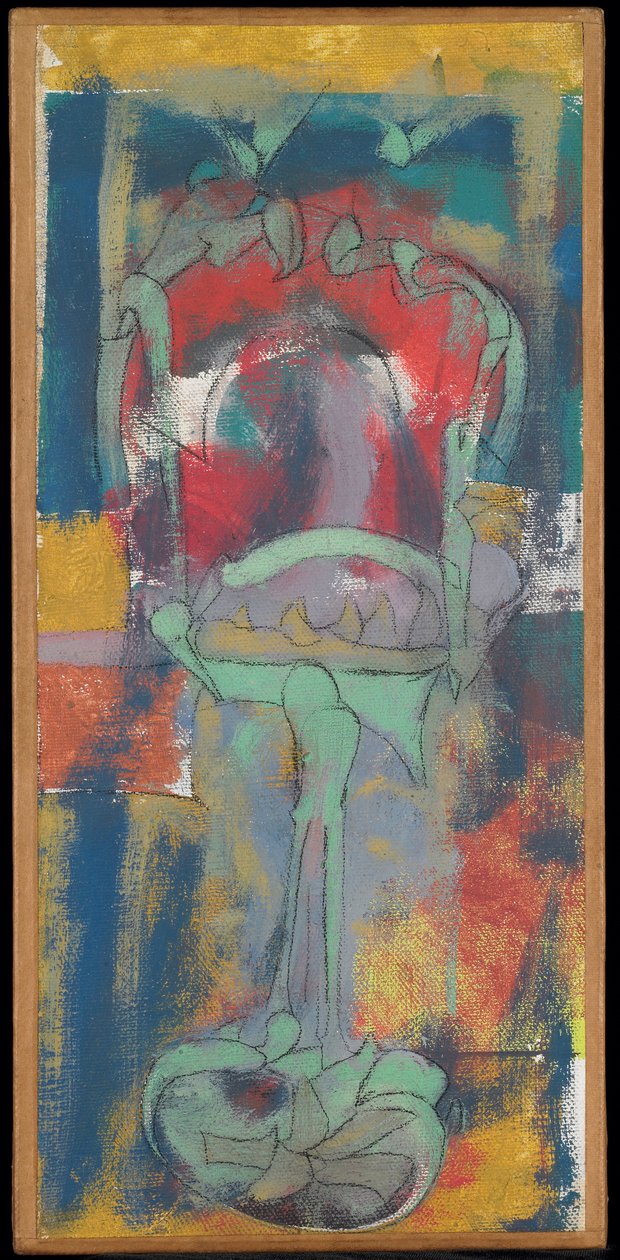 无题》，约 1946 年（布面油画） 作者 Arshile高尔基