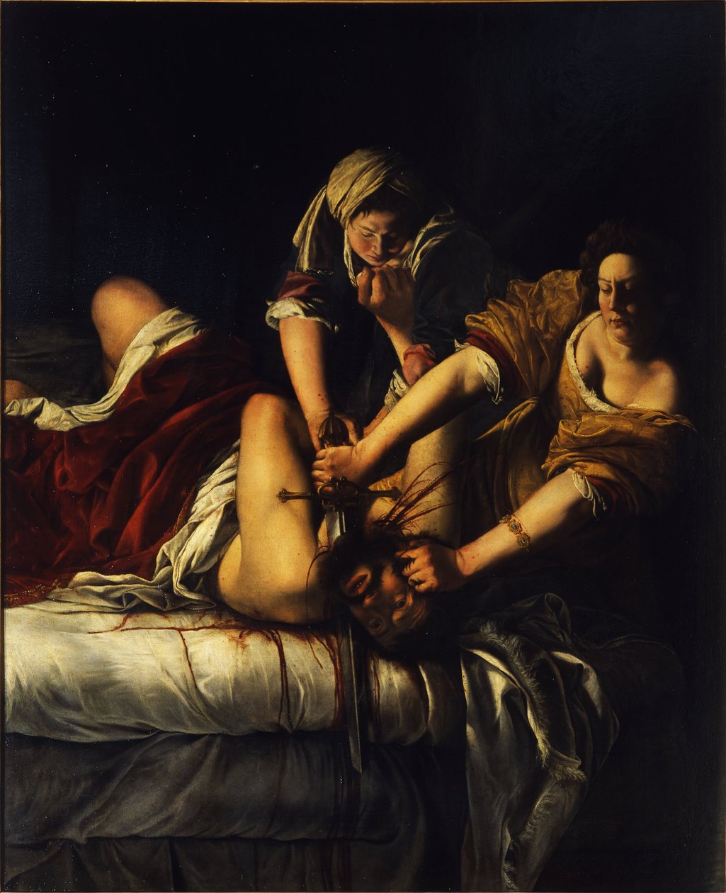 朱迪思和霍洛弗涅斯c。 1621 作者 蒿（Artemisia Gentileschi）