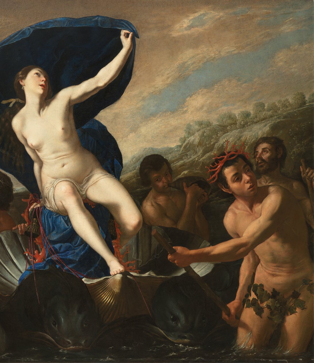 加拉蒂亚的胜利（布面油画） 作者 Artemisia 和同事 Gentileschi