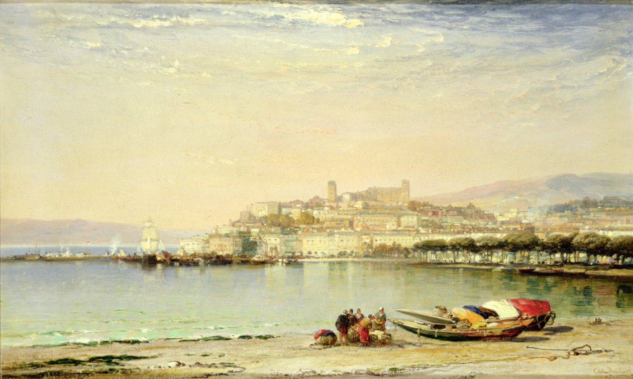 戛纳，1897年 作者 亚瑟·约瑟夫·梅多斯