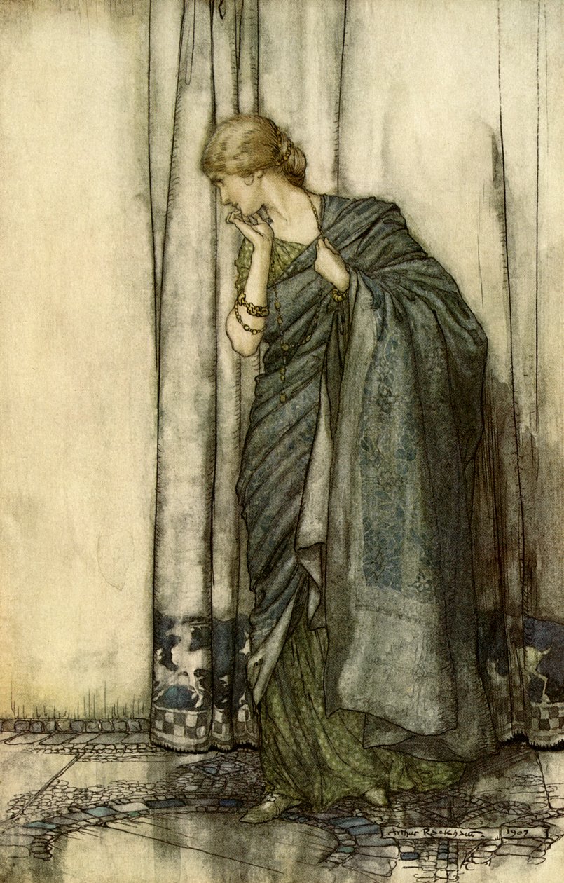 仲夏夜之梦 作者 亚瑟·拉克汉姆（Arthur Rackham）