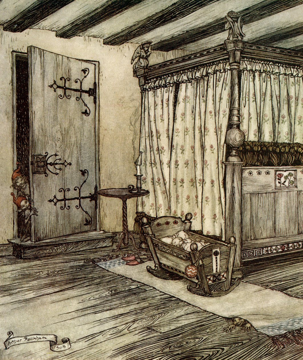莎士比亚的仲夏夜之梦 作者 亚瑟·拉克汉姆（Arthur Rackham）