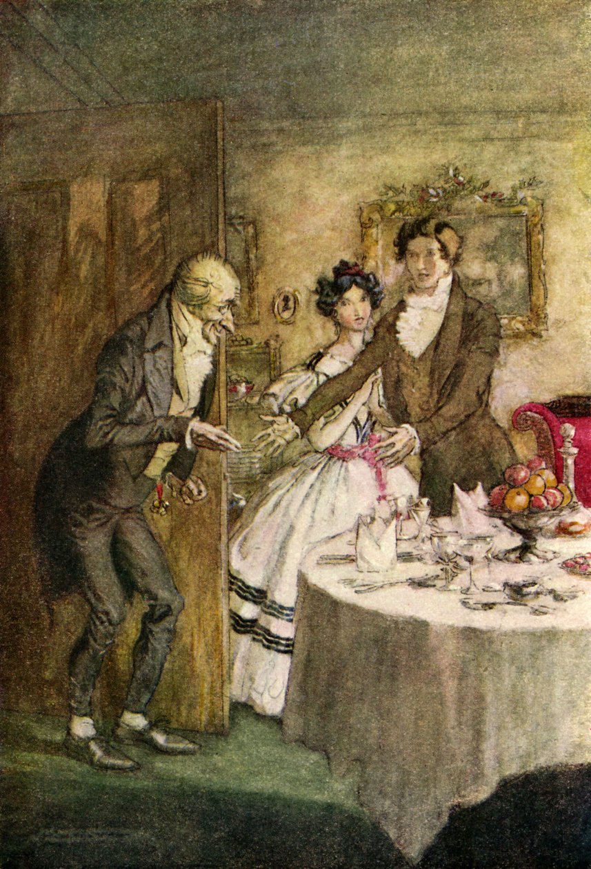 查尔斯狄更斯的圣诞颂歌 作者 亚瑟·拉克汉姆（Arthur Rackham）