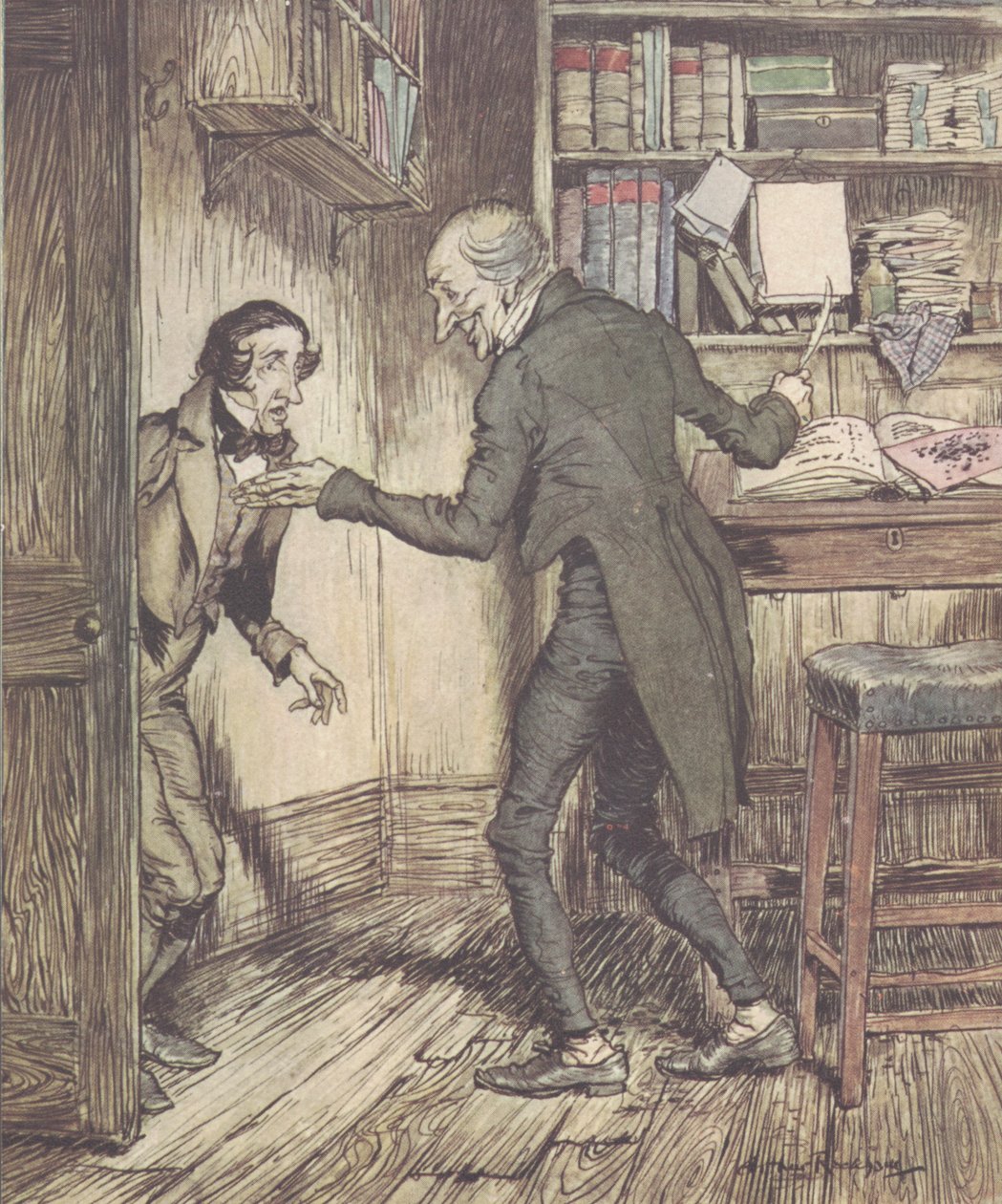 “我不会忍受这种事情”，1915年 作者 亚瑟·拉克汉姆（Arthur Rackham）