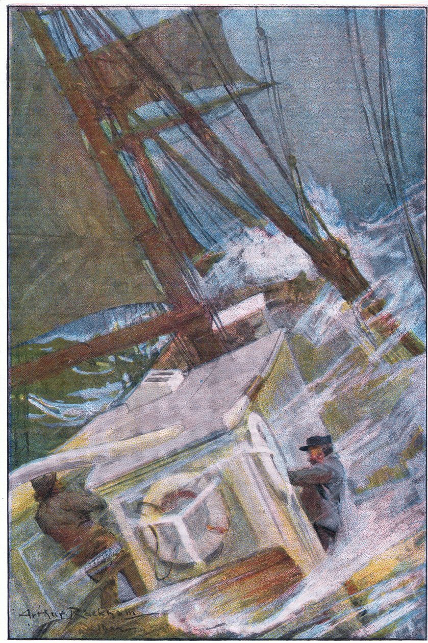 我们工作了大约半个小时 作者 亚瑟·拉克汉姆（Arthur Rackham）
