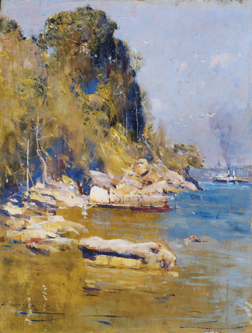 从我的营地（Sirius Cove） 作者 亚瑟·史翠顿