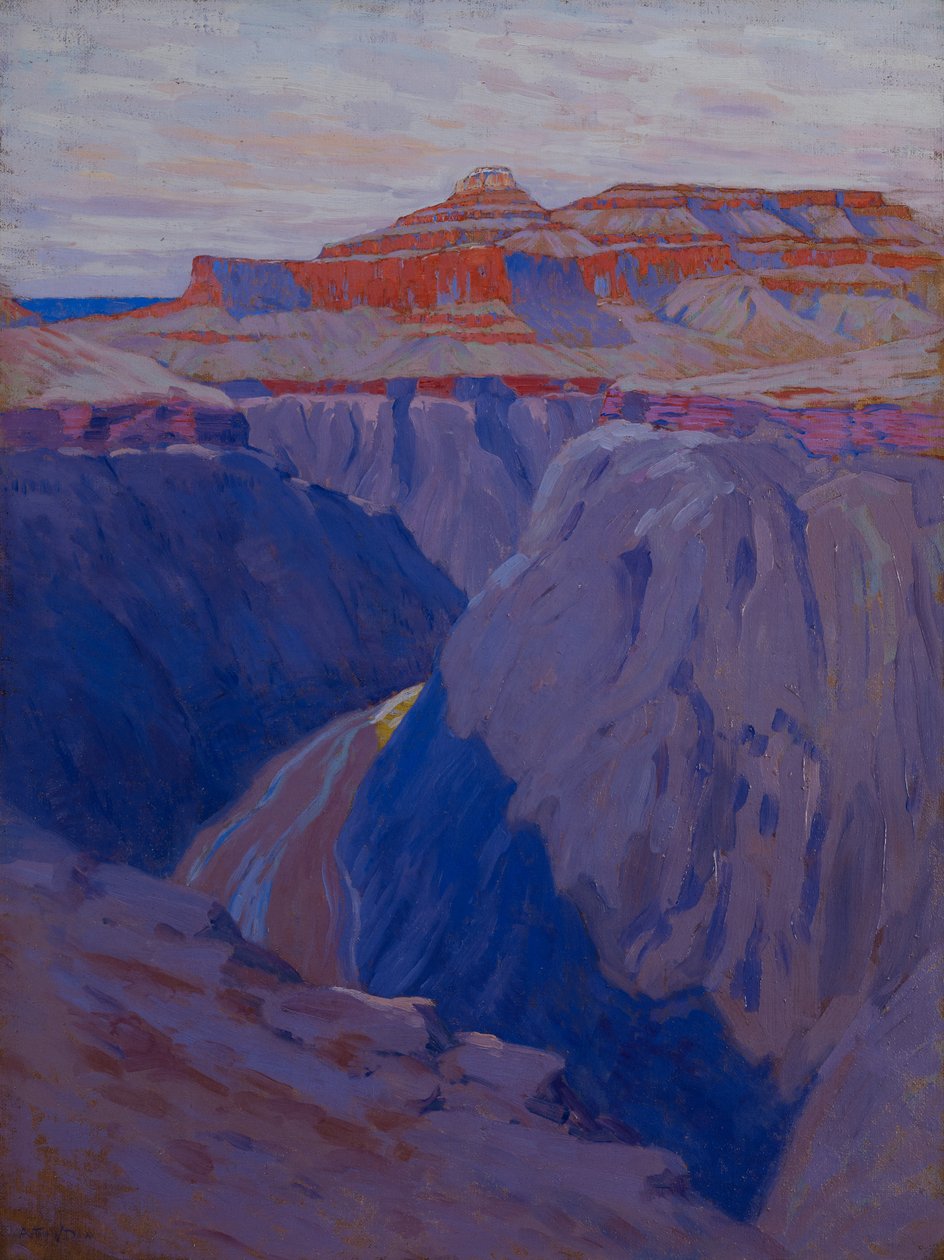 驱逐舰，c.1911-13 作者 亚瑟·韦斯利·道