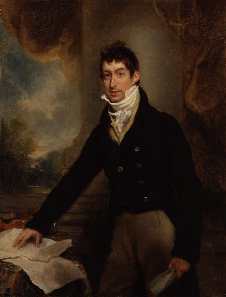 Gwyllym Lloyd Wardle 作者 亚瑟·戴维斯（Arthur Devis）