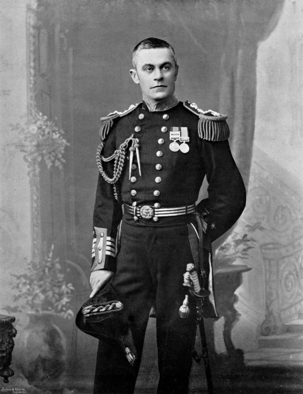 后中将阿尔弗雷德·泰勒·戴尔（Alfred Taylor Dale），飞行中队总司令，1896年 作者 亚瑟·德本汉（Arthur Debenham）