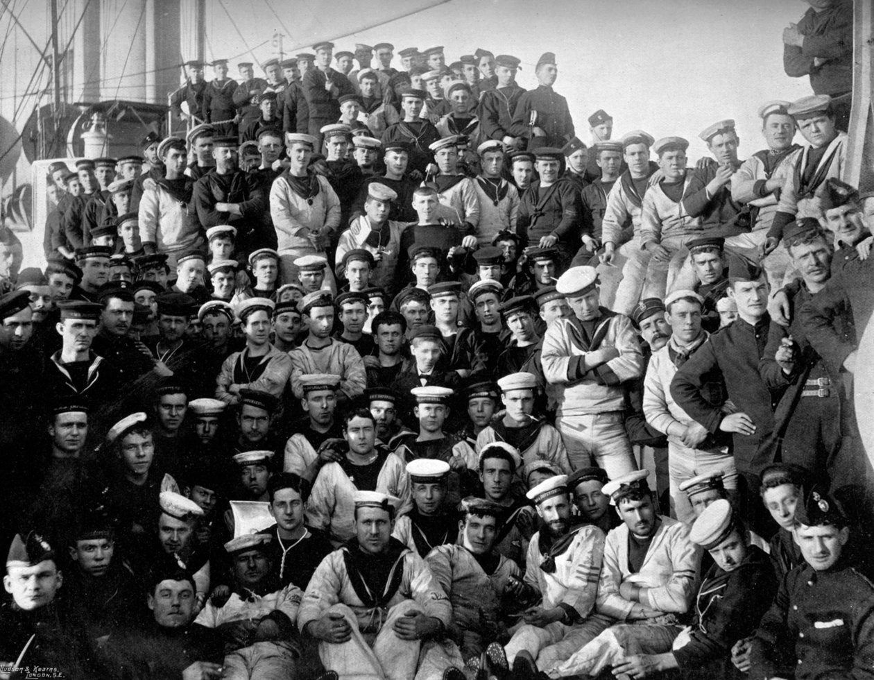 一流巡洋舰HMS Imperieuse公司，1896年 作者 亚瑟·德本汉（Arthur Debenham）
