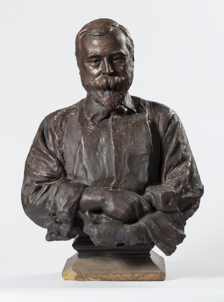 托马斯·斯特林·李 (Thomas Stirling Lee) 雕塑，约 1898 年（青铜） 作者 亚瑟·乔治·沃克