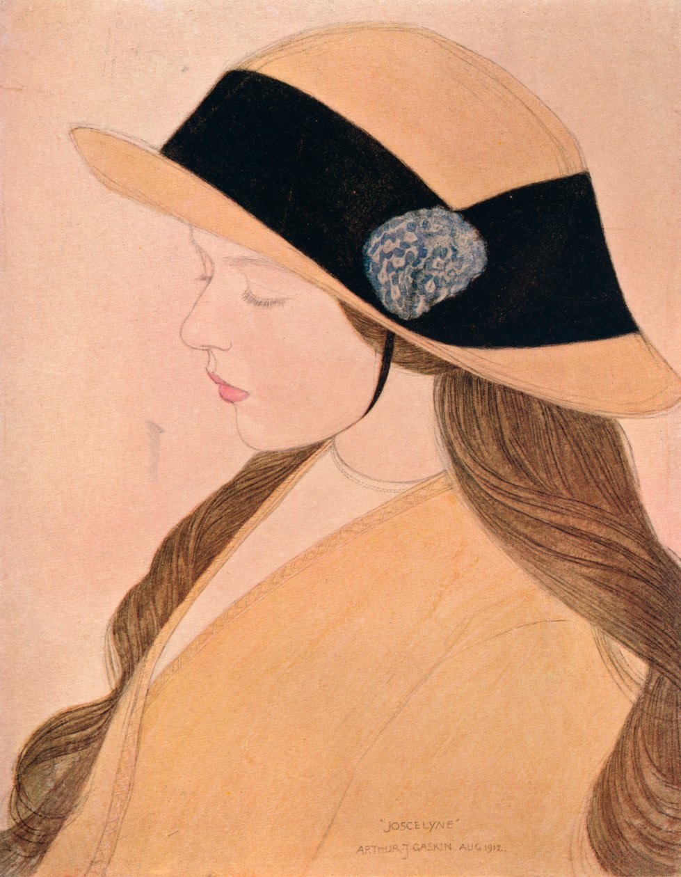 约瑟琳，1912年 作者 亚瑟·约瑟夫·加斯金