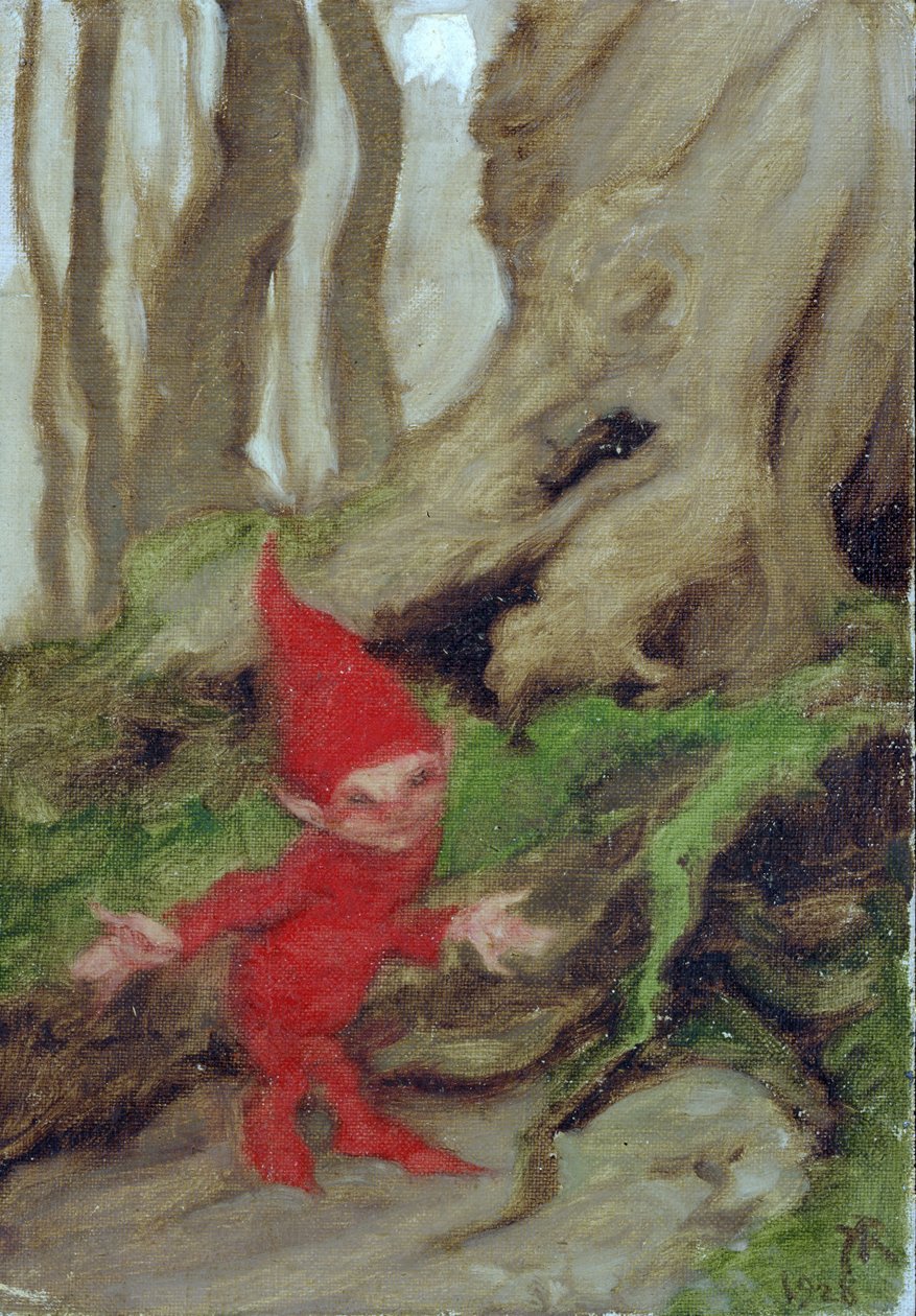 树根的侏儒，1928年 作者 亚瑟·拉克汉姆（Arthur Rackham）