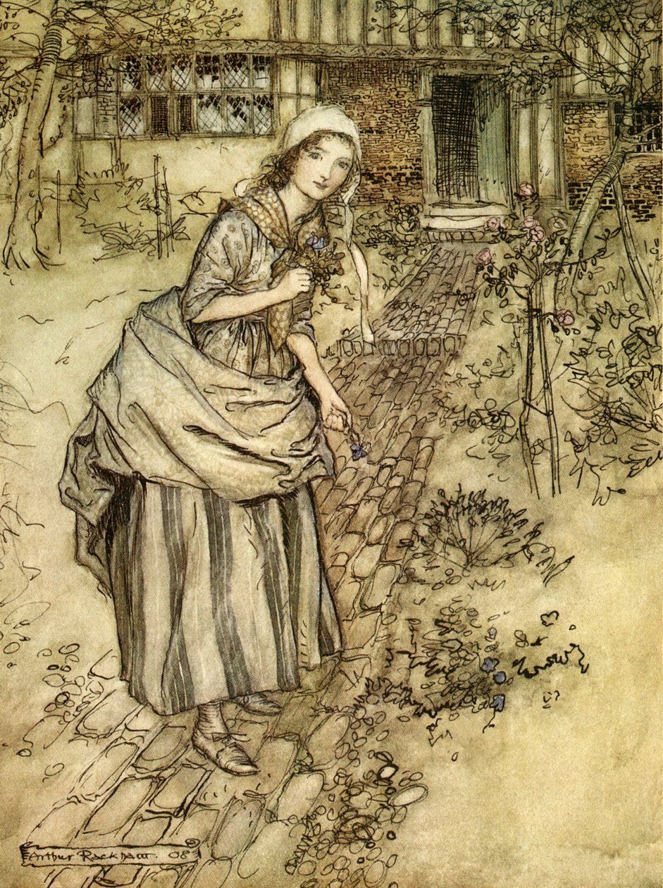 仲夏夜之梦 作者 亚瑟·拉克汉姆（Arthur Rackham）