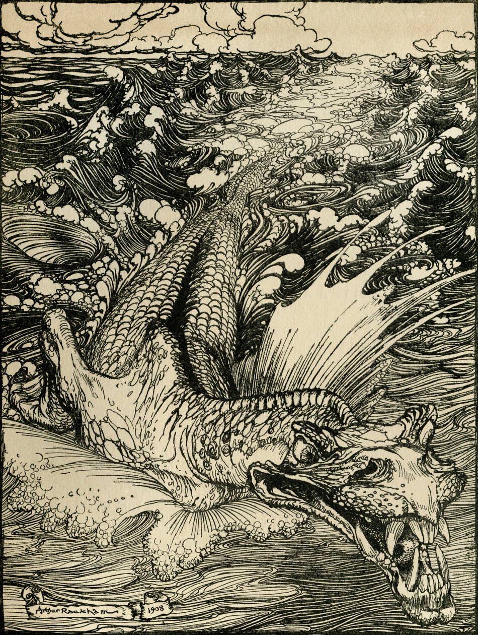 仲夏夜之梦 作者 亚瑟·拉克汉姆（Arthur Rackham）