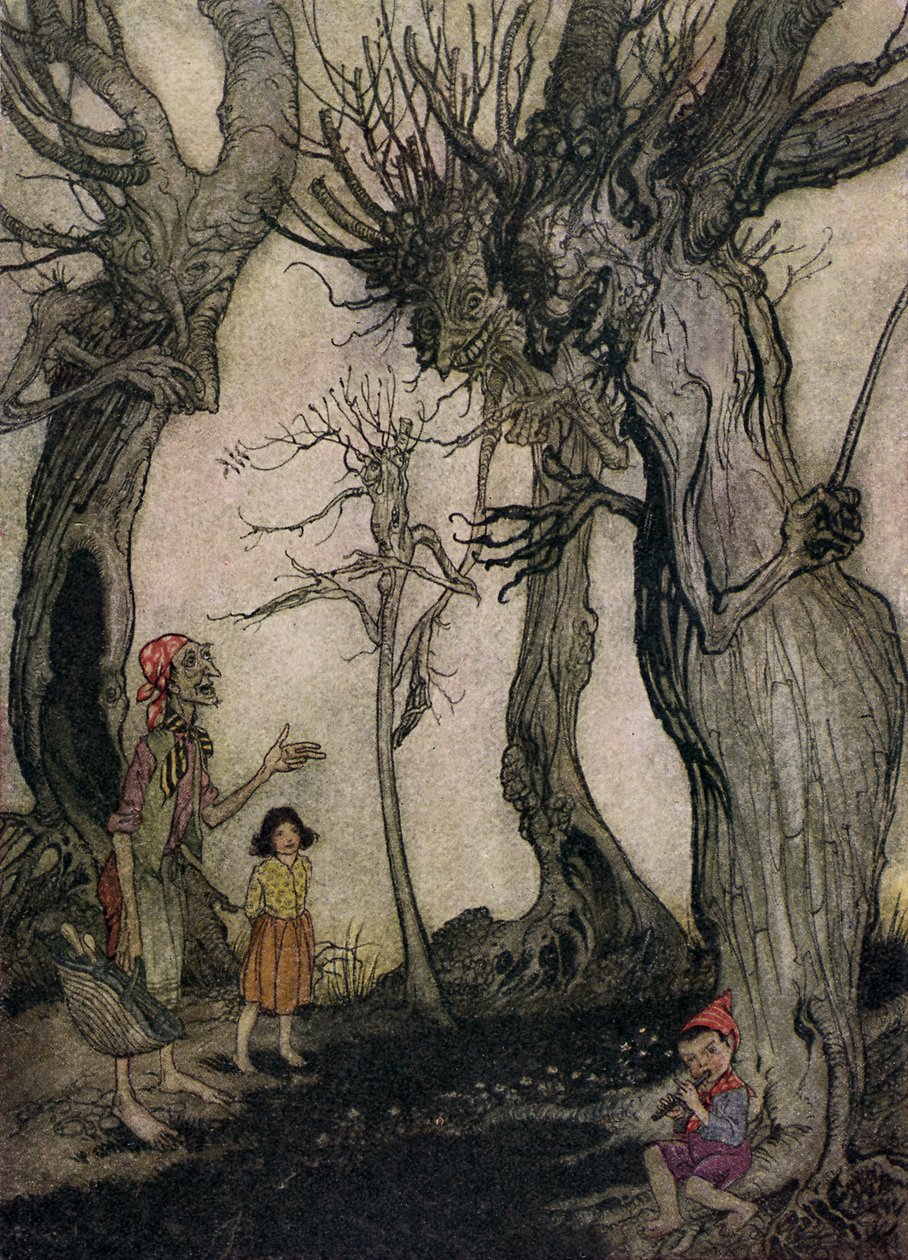 阿索普斯寓言 作者 亚瑟·拉克汉姆（Arthur Rackham）