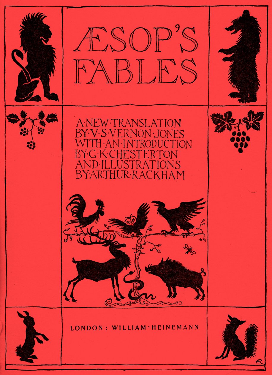伊索寓言 作者 亚瑟·拉克汉姆（Arthur Rackham）