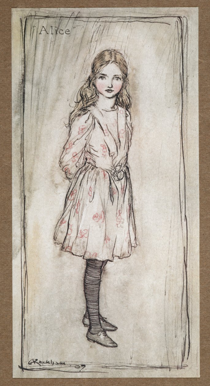 爱丽丝 作者 亚瑟·拉克汉姆（Arthur Rackham）