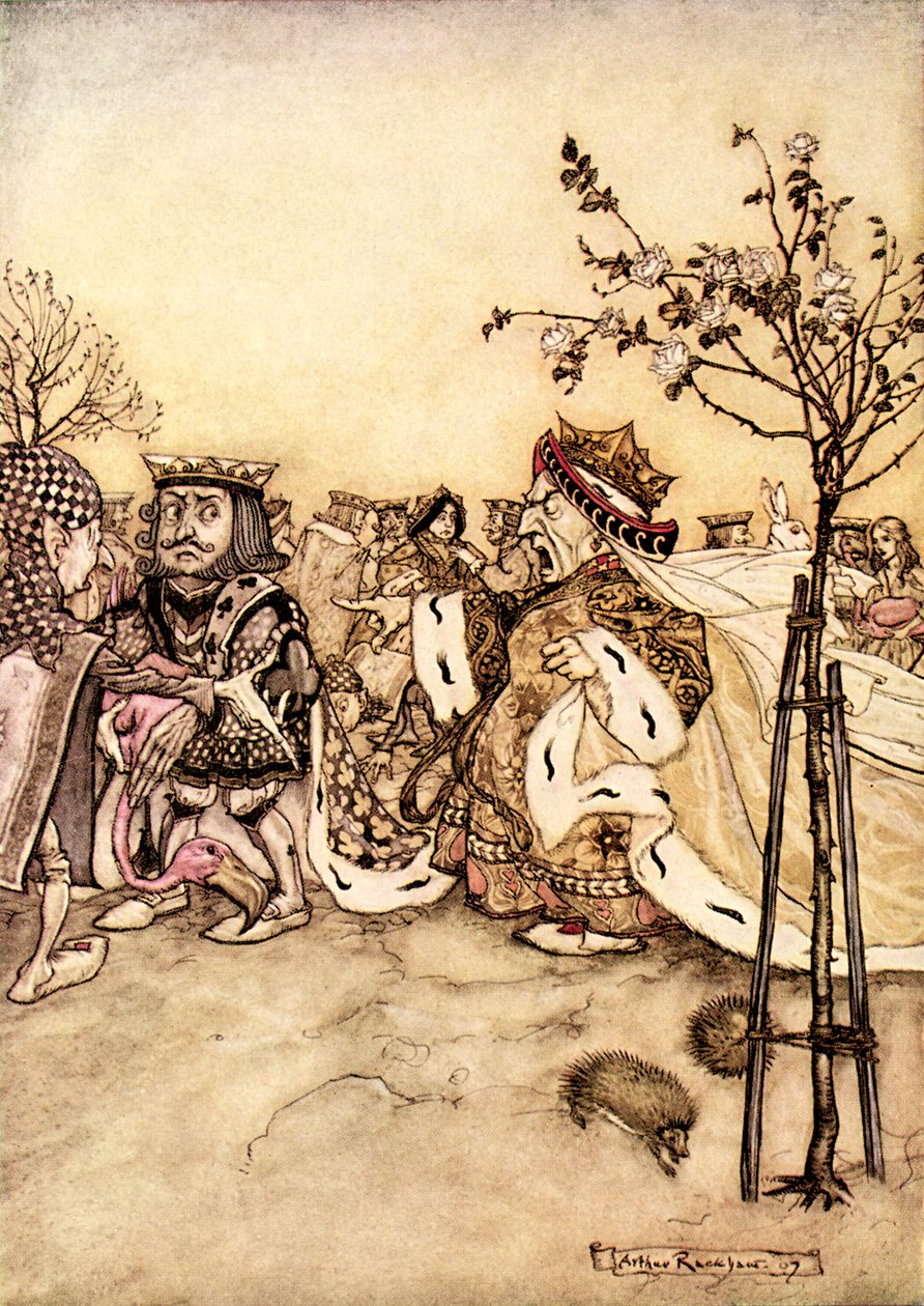 刘易斯卡罗尔的“爱丽丝梦游仙境” 作者 亚瑟·拉克汉姆（Arthur Rackham）