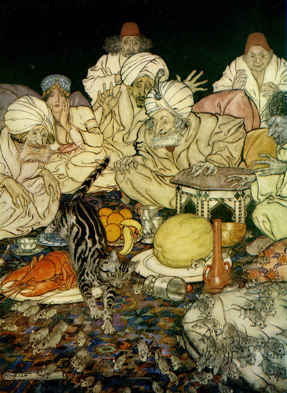 Dick Whittington 作者 亚瑟·拉克汉姆（Arthur Rackham）