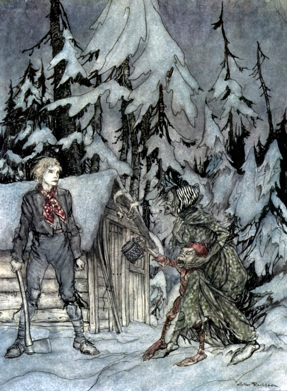 亨利克易卜生的同伴 作者 亚瑟·拉克汉姆（Arthur Rackham）