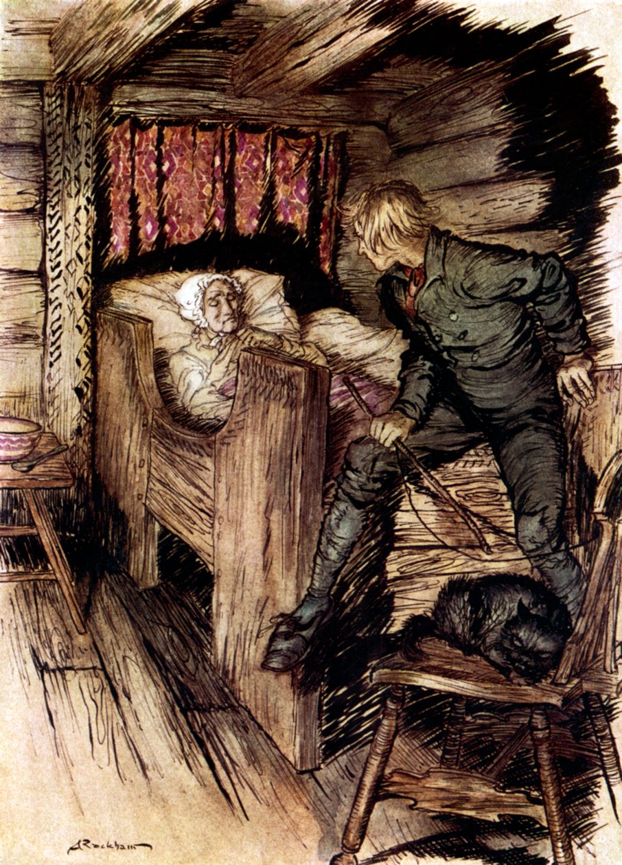 亨利克易卜生的同伴 作者 亚瑟·拉克汉姆（Arthur Rackham）