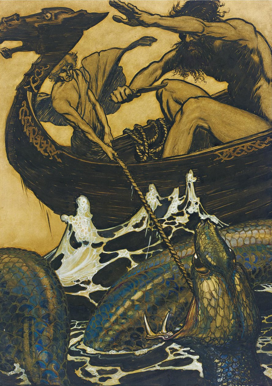 埃达的插图 作者 亚瑟·拉克汉姆（Arthur Rackham）