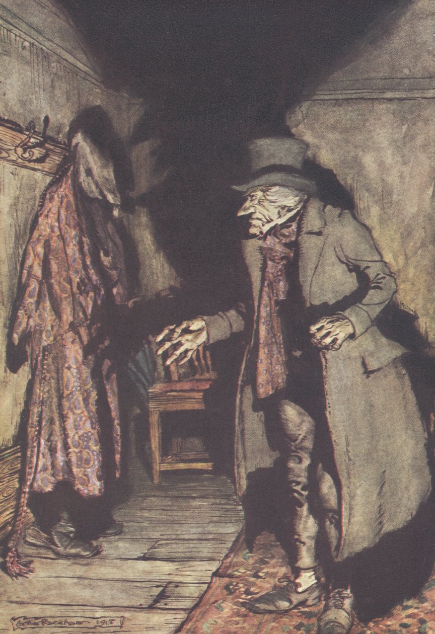 “没人在床底下……” 作者 亚瑟·拉克汉姆（Arthur Rackham）