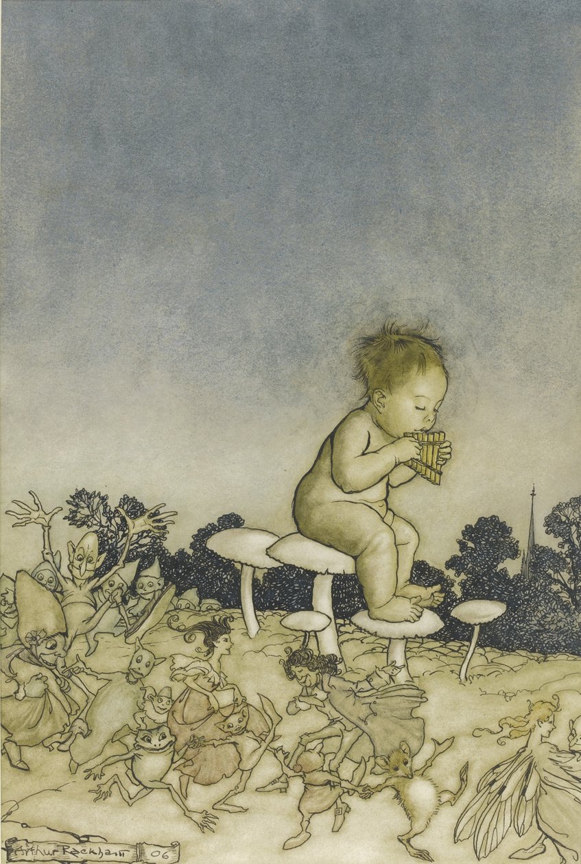 彼得·潘（Peter Pan），1906年 作者 亚瑟·拉克汉姆（Arthur Rackham）