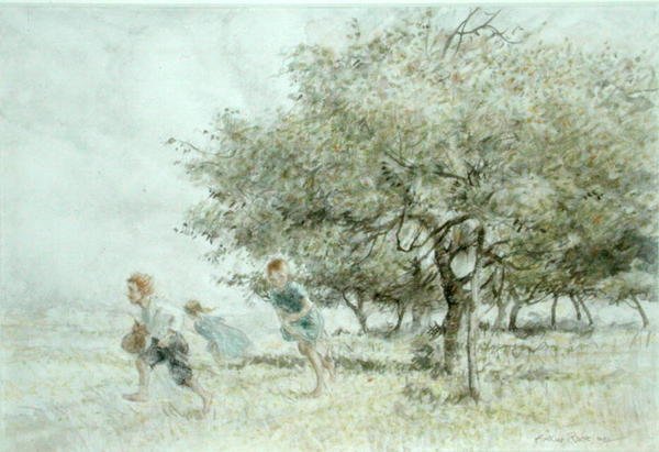 搓衣板（纸上水彩） 作者 亚瑟·拉克汉姆（Arthur Rackham）