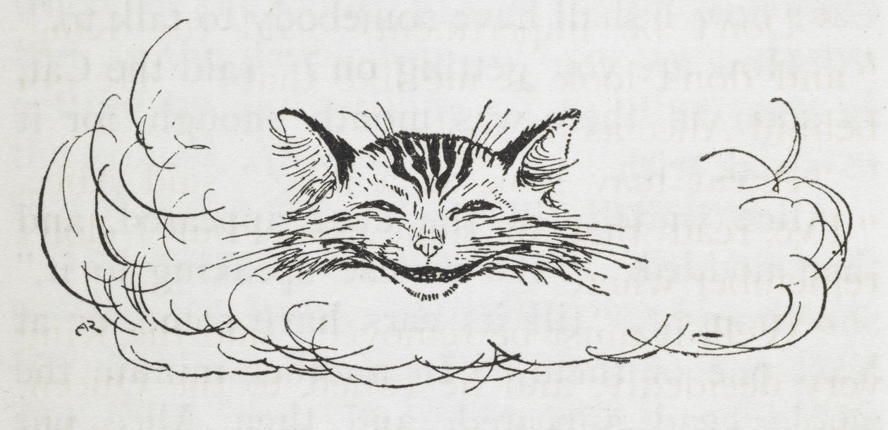 柴郡猫 作者 亚瑟·拉克汉姆（Arthur Rackham）