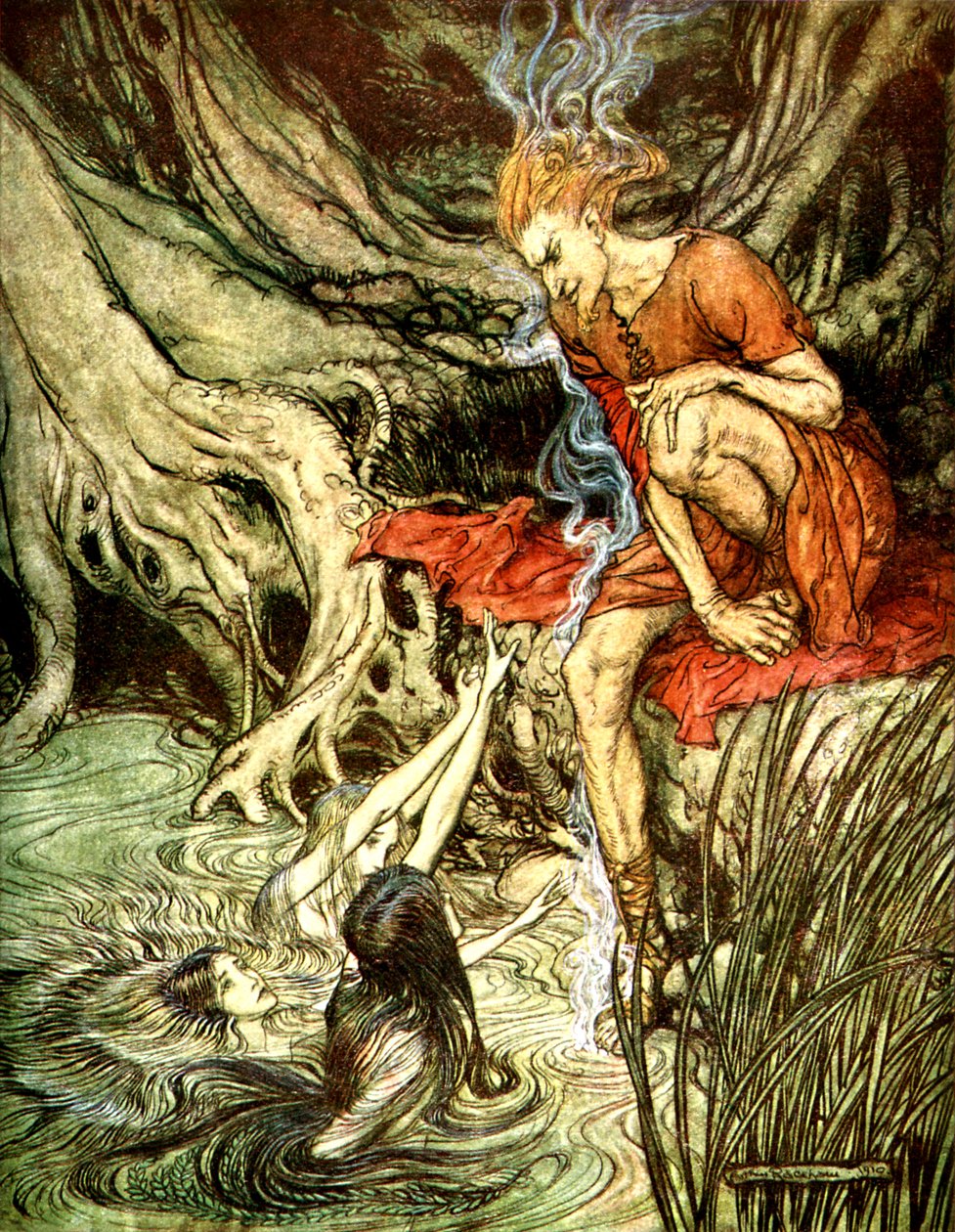 Rhinegold The Rhinegold 作者 亚瑟·拉克汉姆（Arthur Rackham）