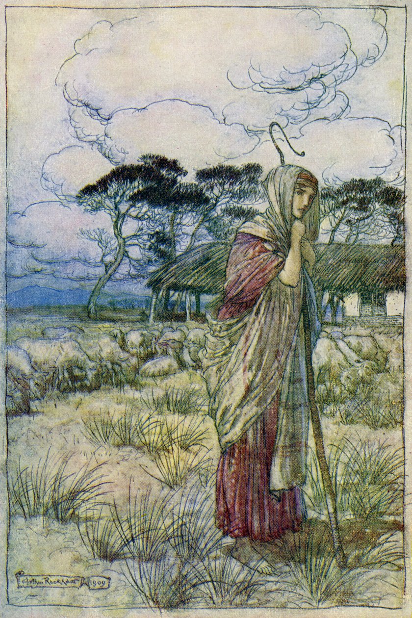 威廉莎士比亚的温特斯故事 作者 亚瑟·拉克汉姆（Arthur Rackham）