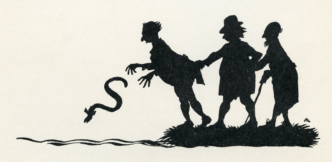 高谭市的智囊团 作者 亚瑟·拉克汉姆（Arthur Rackham）