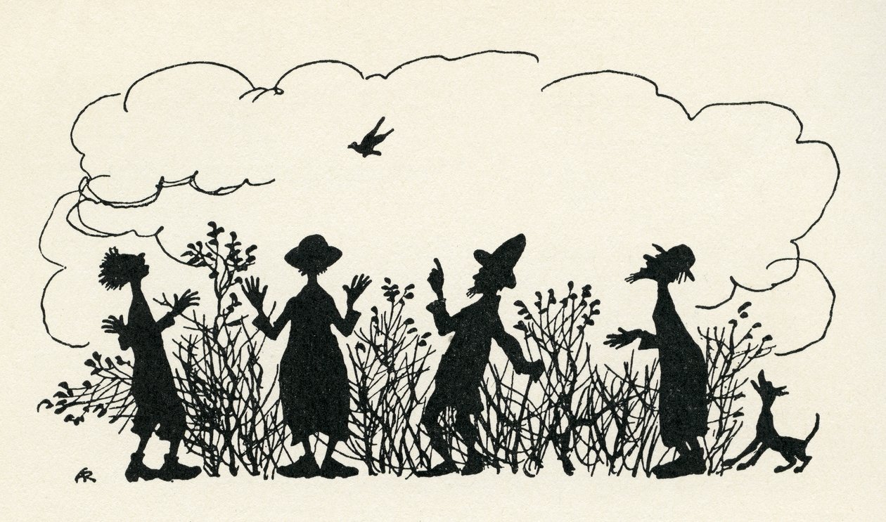 高谭市的智囊团 作者 亚瑟·拉克汉姆（Arthur Rackham）