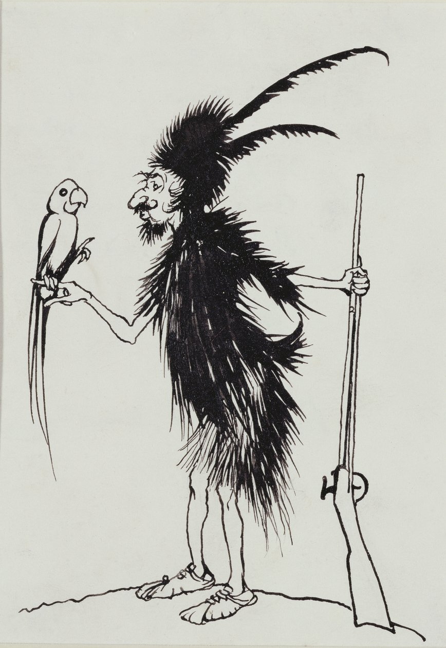 Ting-a-Ting Tang可怜的老鲁宾逊漂流记 作者 亚瑟·拉克汉姆（Arthur Rackham）