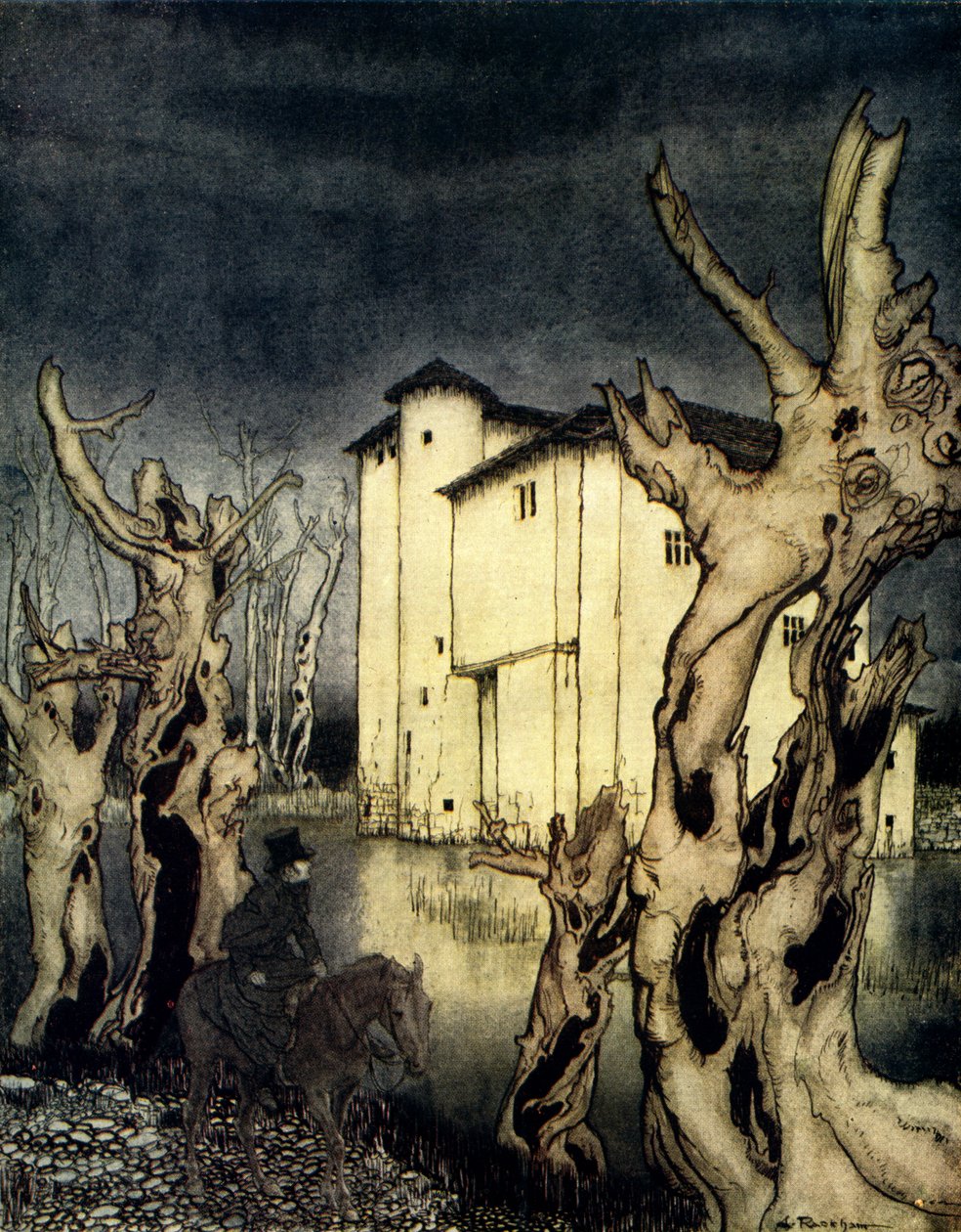 未知的图片 作者 亚瑟·拉克汉姆（Arthur Rackham）
