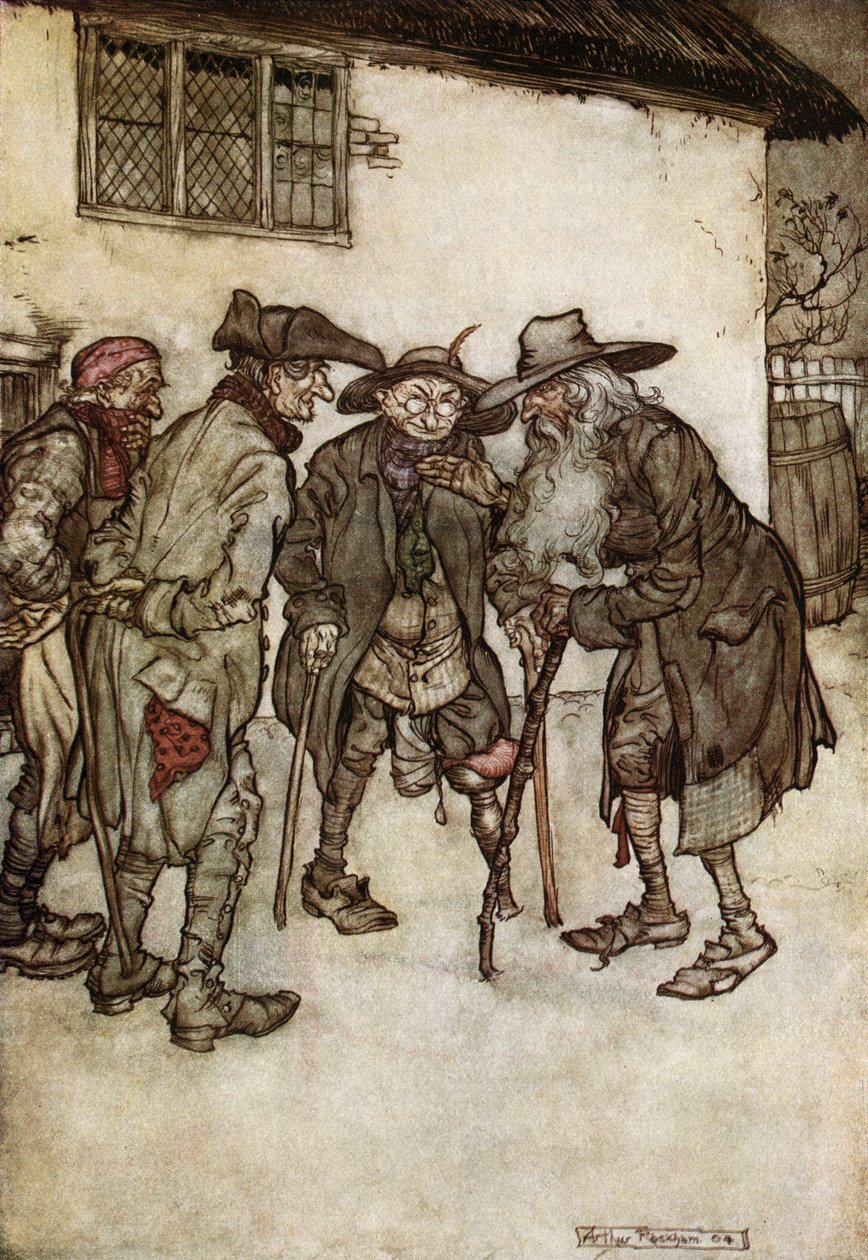 图片不明 作者 亚瑟·拉克汉姆（Arthur Rackham）