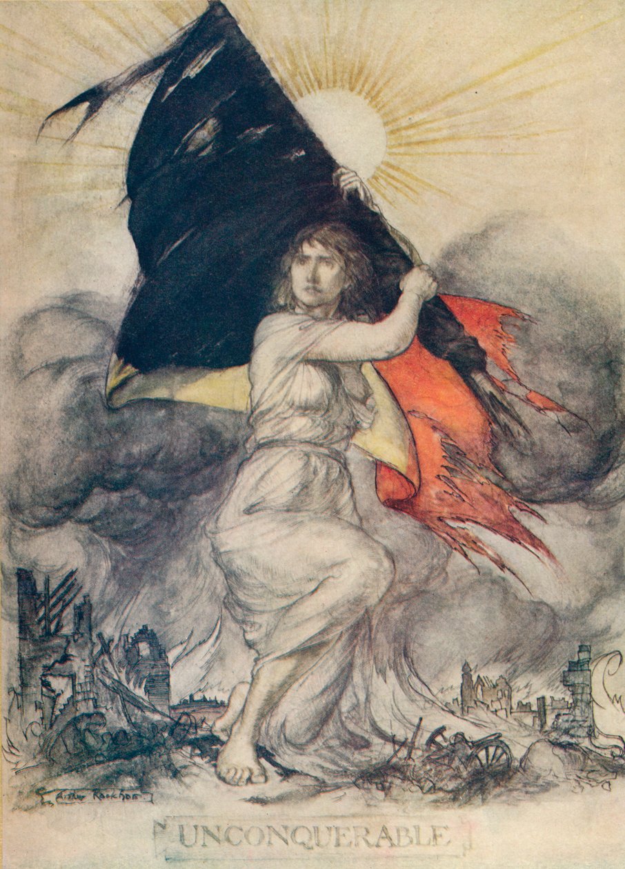 战无不胜，1914年，1914年 作者 亚瑟·拉克汉姆（Arthur Rackham）