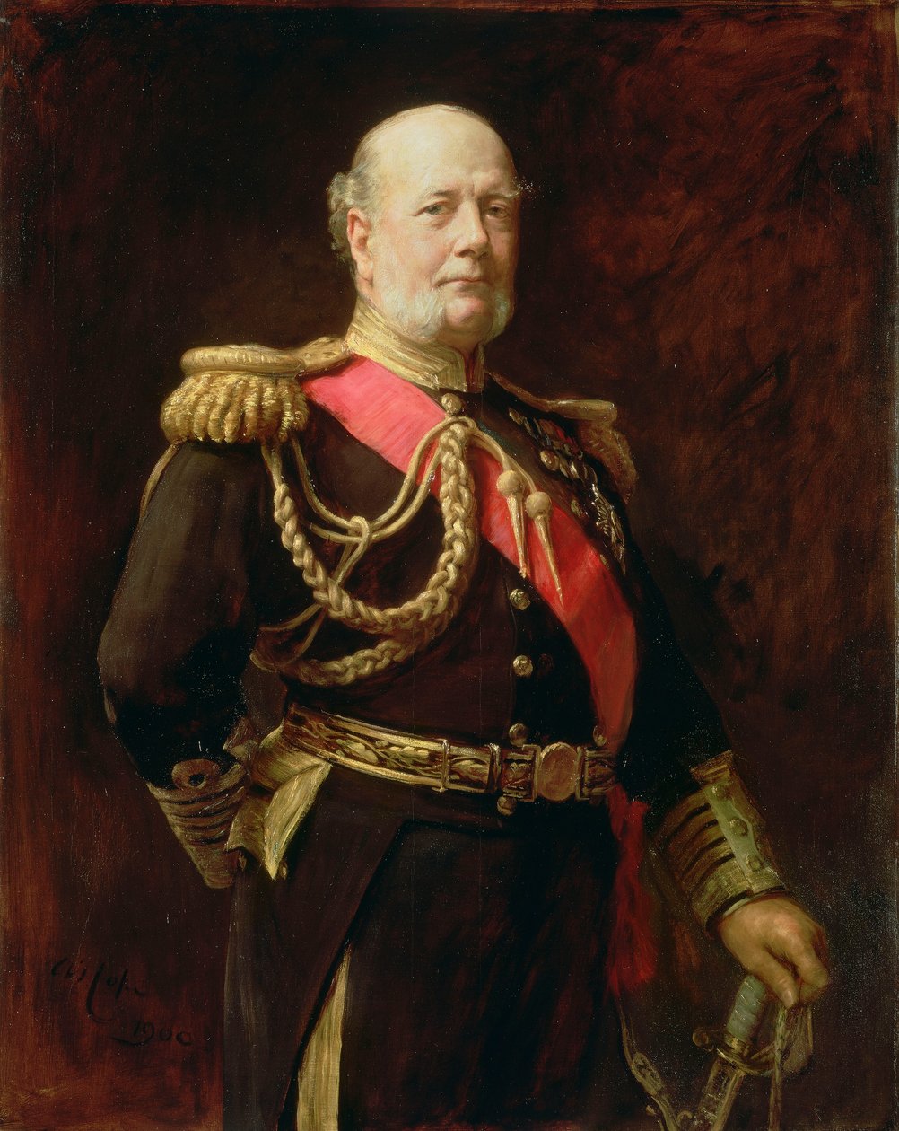 弗雷德里克-理查兹海军上将（1833-1912 年） 作者 亚瑟·斯托克戴尔·应付