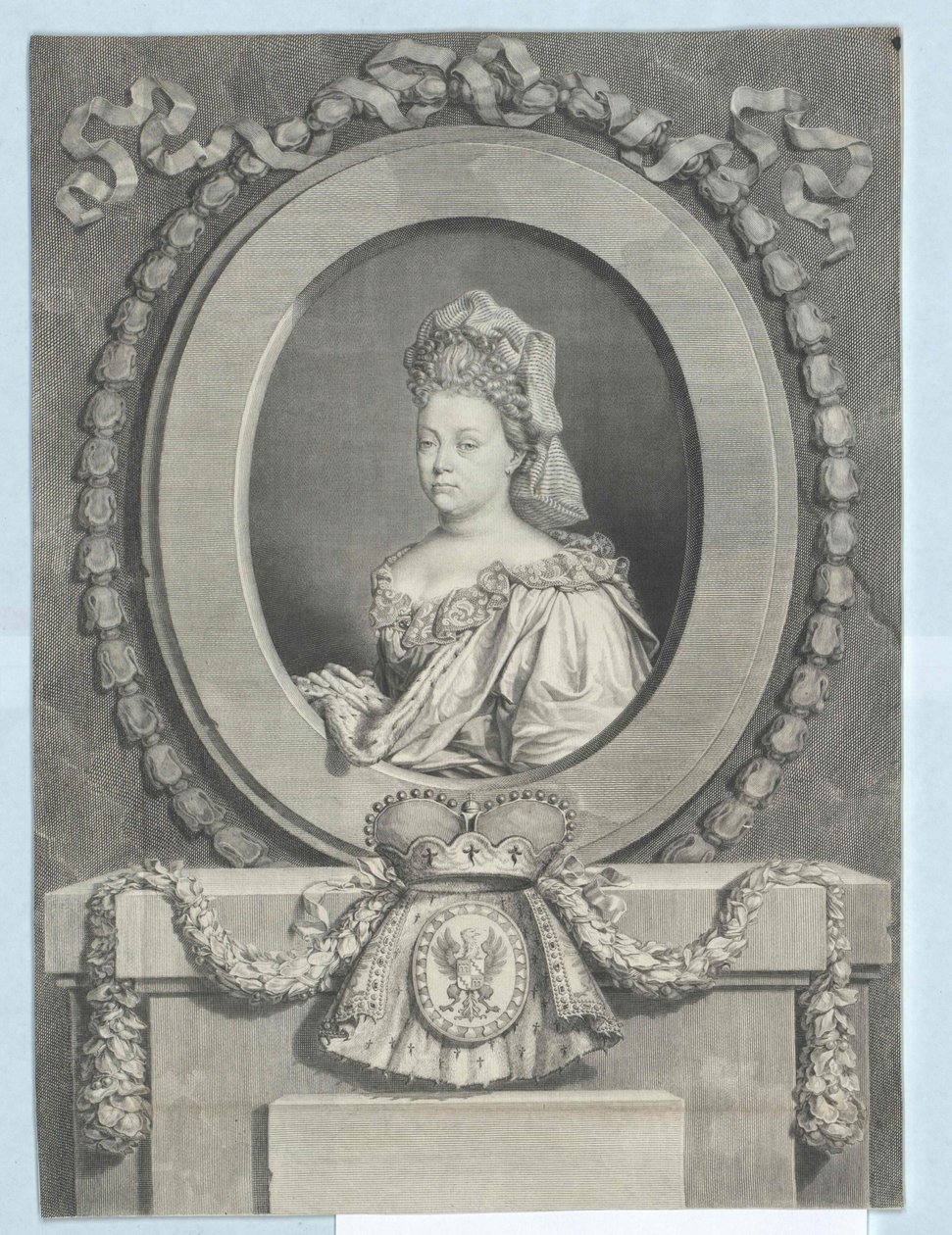 安娜-阿德莱德（Anna Adelaide）被封为富尔斯滕贝格（Fuerstenberg）的女封地。 作者 艺术家未知